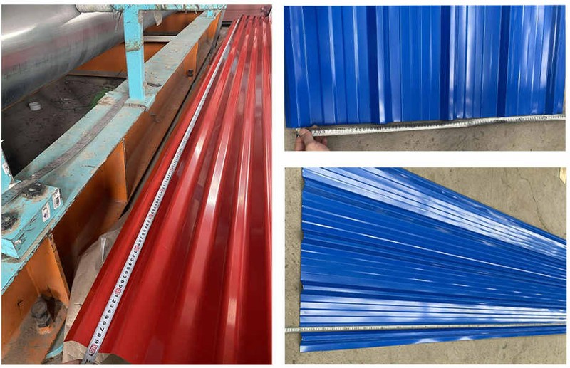 Color Coated Corrugated Sheet Color Coated Corrugated Sheet